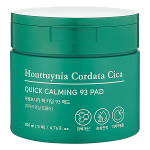 Пэды пропитанные тонером (TonyMoly Houttuynia Cordata Cica Quick Calming 93 Pad 200ml)